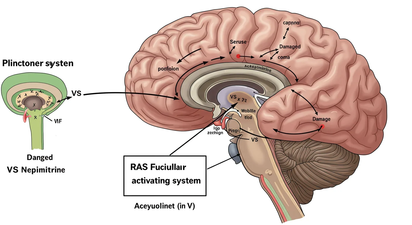 physiology of coma