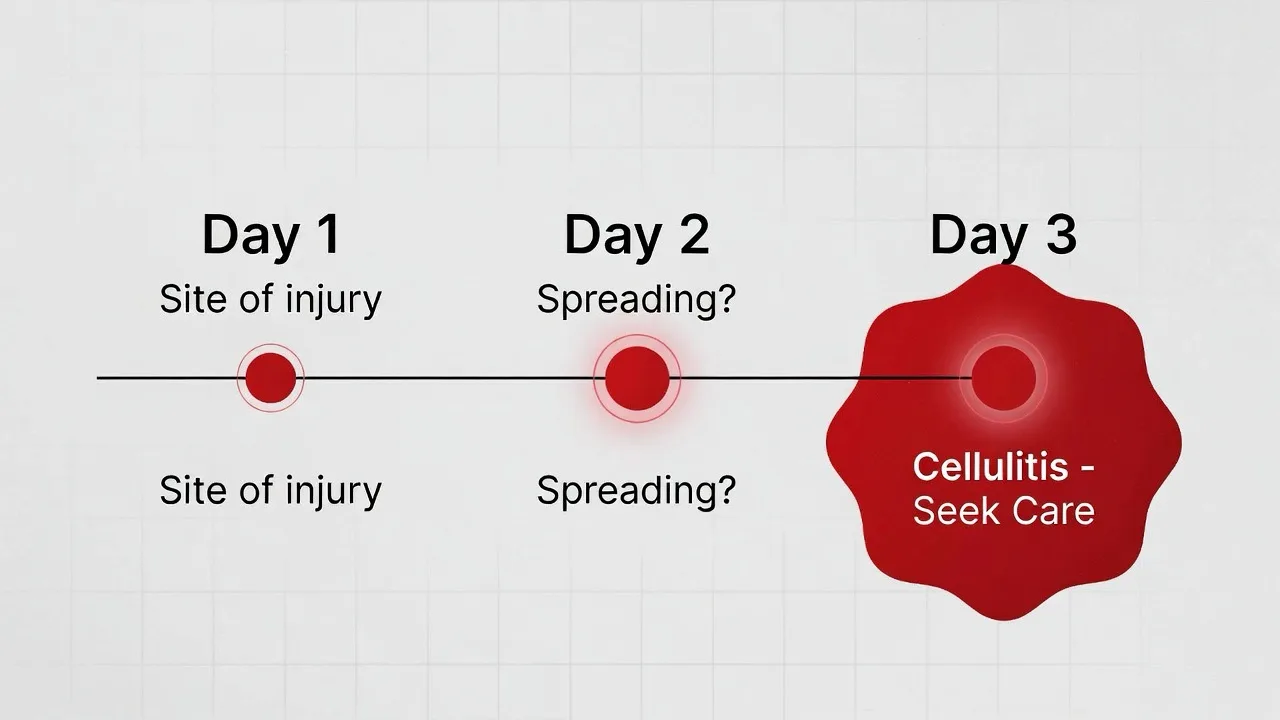 Cellulitis vs. Normal Healing: How to Tell the Difference and When to Worry